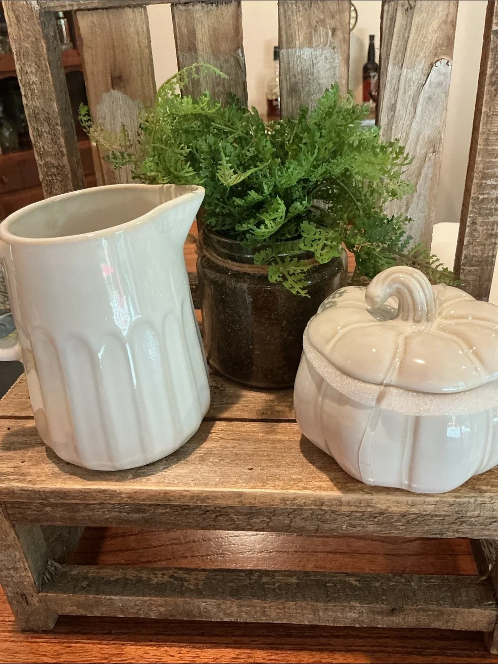 Fall Cream & Sugar Set